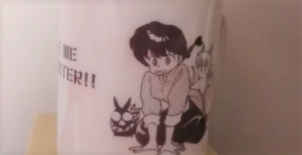 これを待っていた らんま1 2 のマグカップに温かい飲み物を入れると Buzzmag